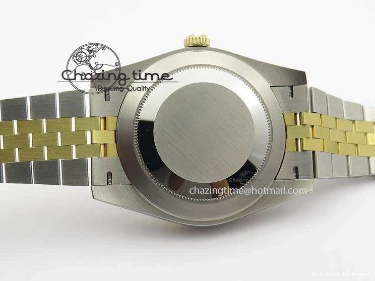 AAA Replica Watches A 3763 Colorful On 126333 Edition YG YG 1:1 Best YG Diamond Dial Jubilee SS Bracelet Wrapped 41mm Noob DateJust 0118